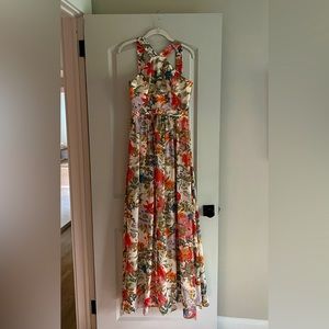Lulu’s Floral Halter Maxi